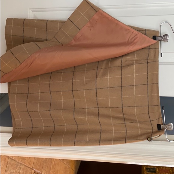 Talbots Wrap Wool Skirt - Picture 4 of 6